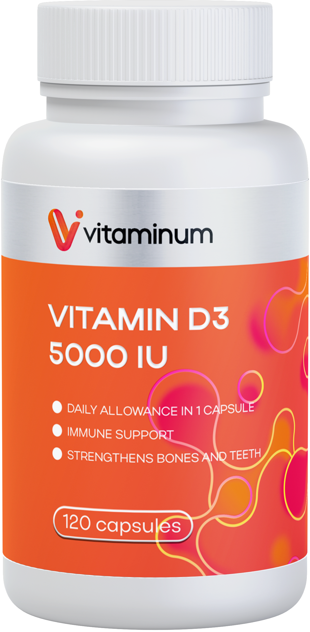 Vitaminum ВИТАМИН Д3 (5000 МЕ) 120 капсул 260 мг  в Оленегорске